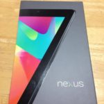 Nexus 7購入。Googleから3日で届いたよ。