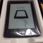 Kindle paperwhite購入。軽い！